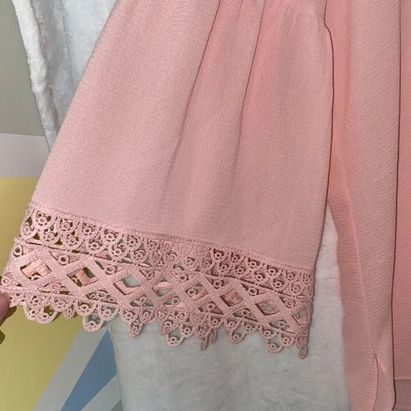 PINK BLOUSE SZ M - Picture 2 of 4